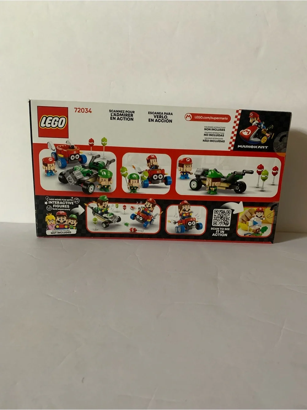NIB. LEGO Super Mario Baby Mario vs Baby Luigi